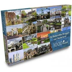 De Bekendste Bruggen van Nederland Puzzel - 1000 stukjes